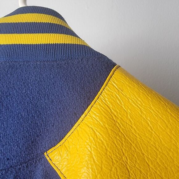 Indiana Pacers Vintage Y2K Pro Player NBA Varsity Bomber Jacket Wool Blend Large - Picture 11 of 15